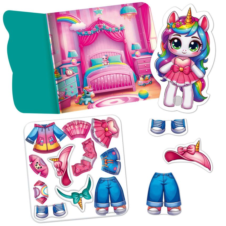 Гра розвиваюча Vladi Toys з липучками "Єдиноріжка" фото 3 Гра розвиваюча Vladi Toys з липучками "Єдиноріжка" фото 3