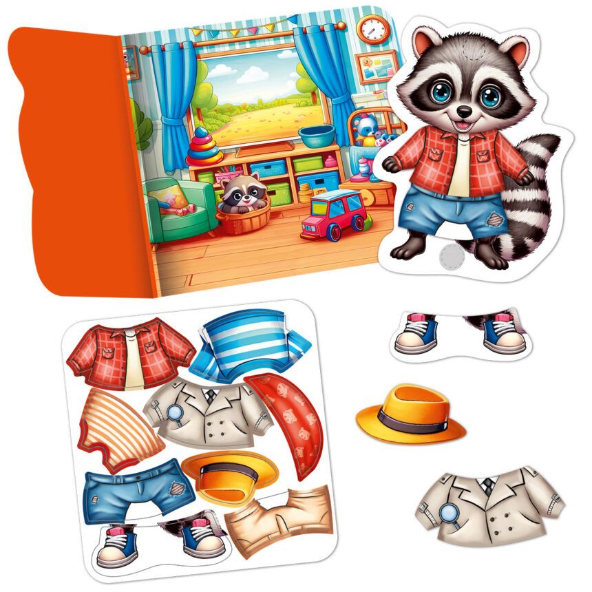 Гра розвиваюча Vladi Toys з липучками "Єнотик" VT1320-02 фото 3 Гра розвиваюча Vladi Toys з липучками "Єнотик" VT1320-02 фото 3