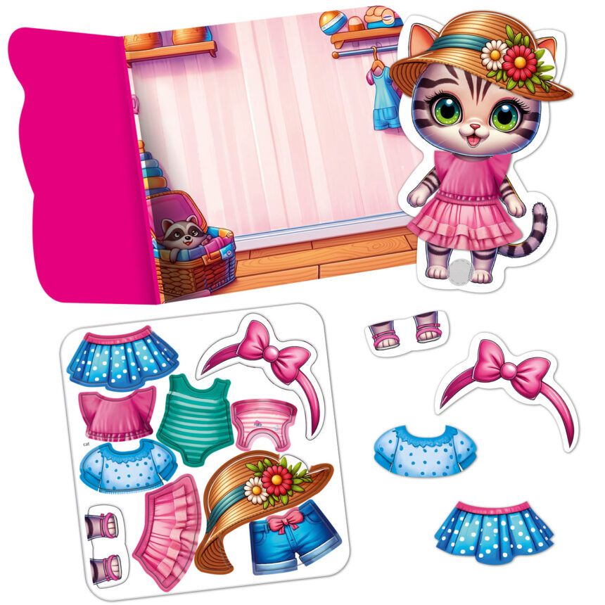 Гра розвиваюча Vladi Toys з липучками "Кошеня" VT1320-03 фото 3 Гра розвиваюча Vladi Toys з липучками "Кошеня" VT1320-03 фото 3