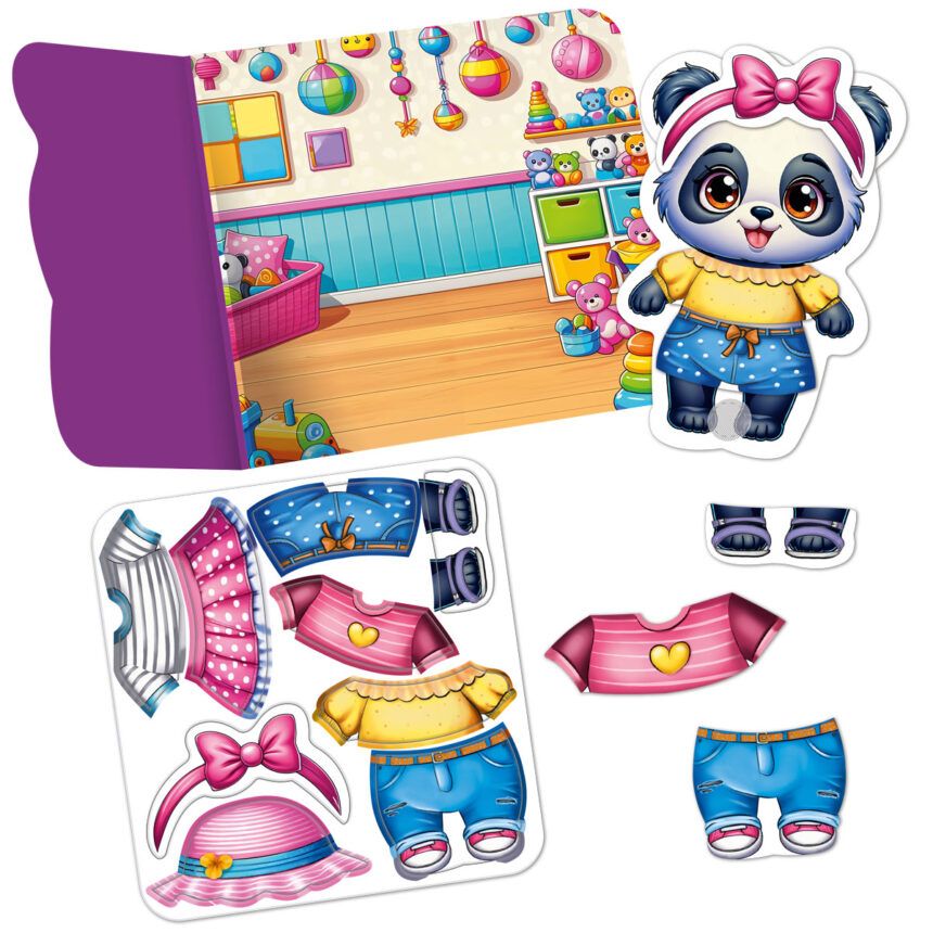 Гра розвиваюча Vladi Toys з липучками "Пандочка" VT1320-05 фото 3 Гра розвиваюча Vladi Toys з липучками "Пандочка" VT1320-05 фото 3