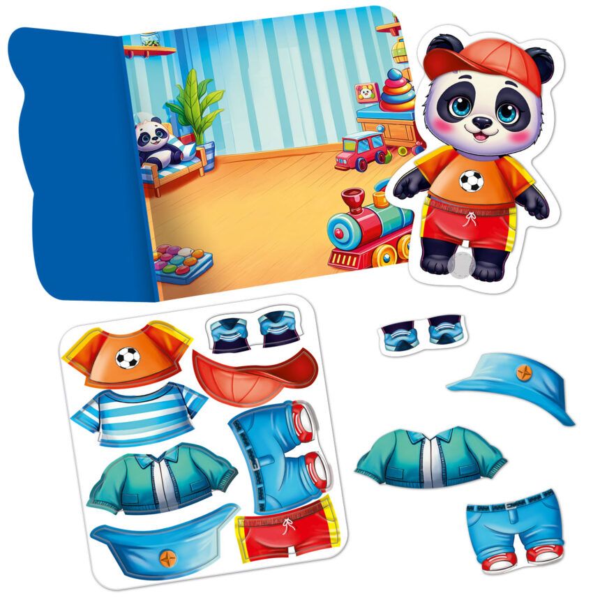 Гра розвиваюча Vladi Toys з липучками "Панда" VT1320-06 фото 3 Гра розвиваюча Vladi Toys з липучками "Панда" VT1320-06 фото 3