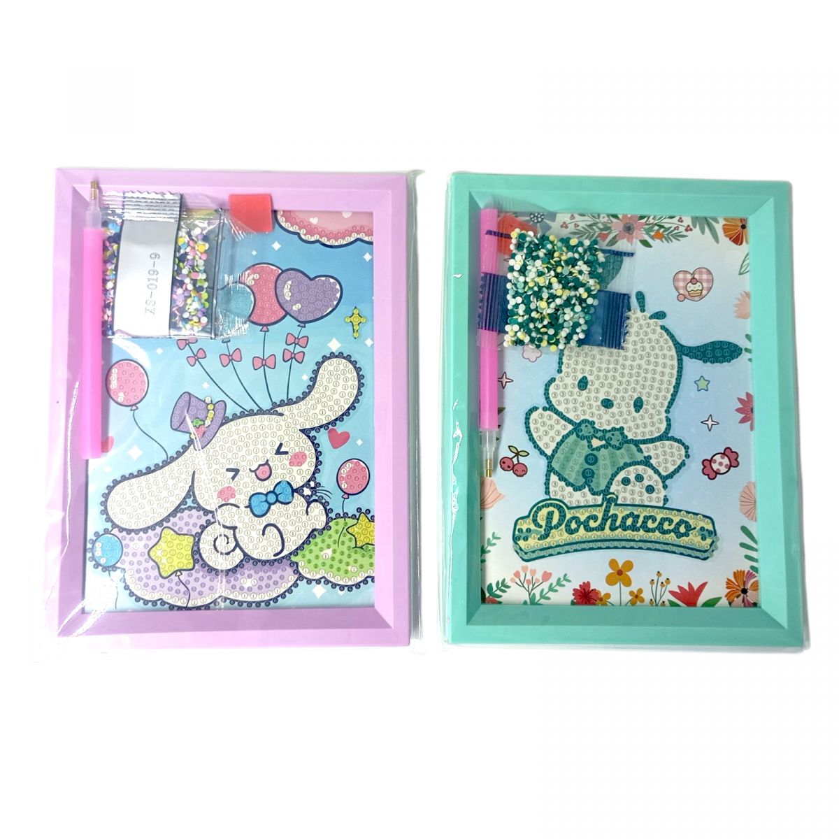Набір алмазна мозайка "Санріо / Sanrio" 14*18 см мікс  фото 3