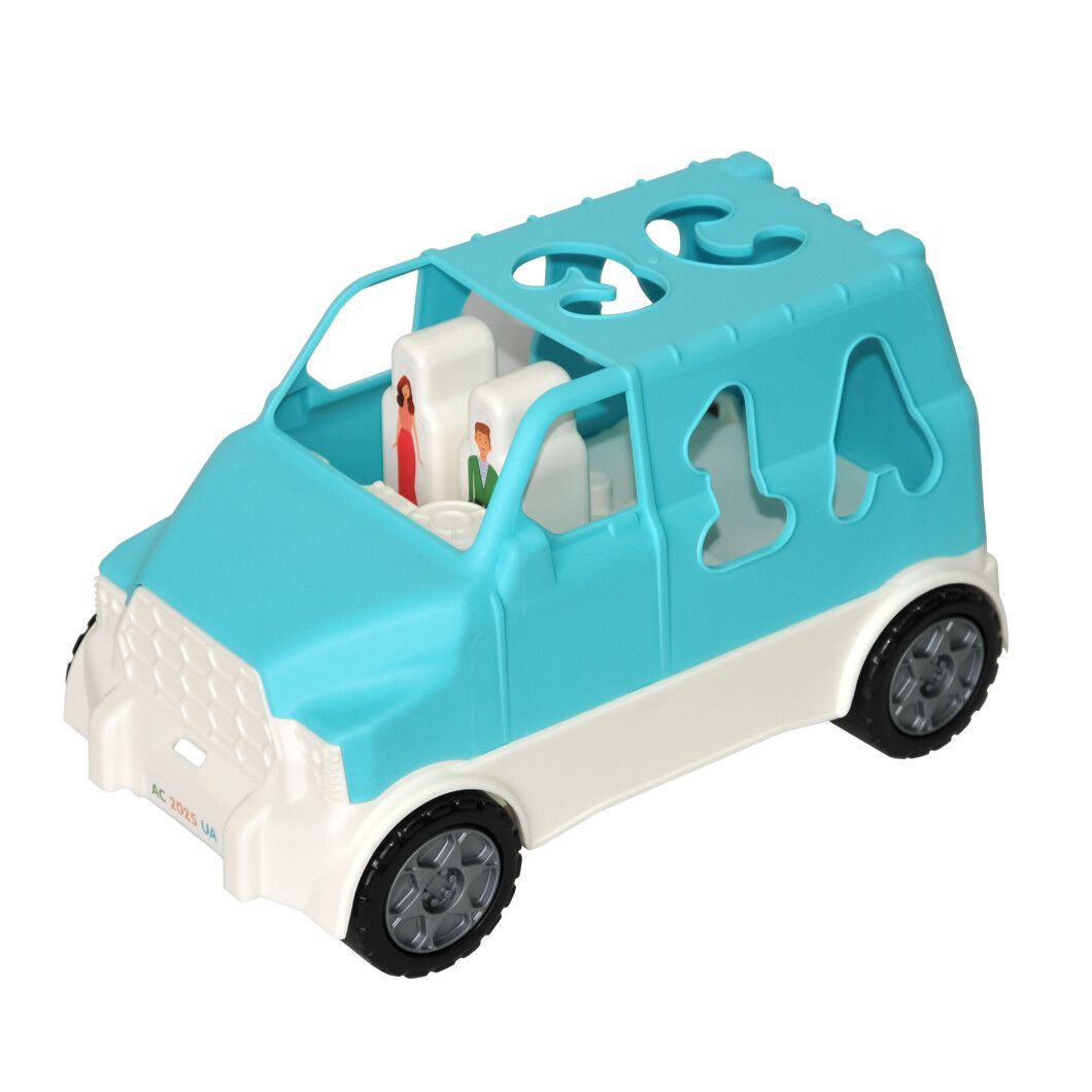 Авто "Smart Wheels"  сортер 6 ел.  (бірюзовий)  фото 3