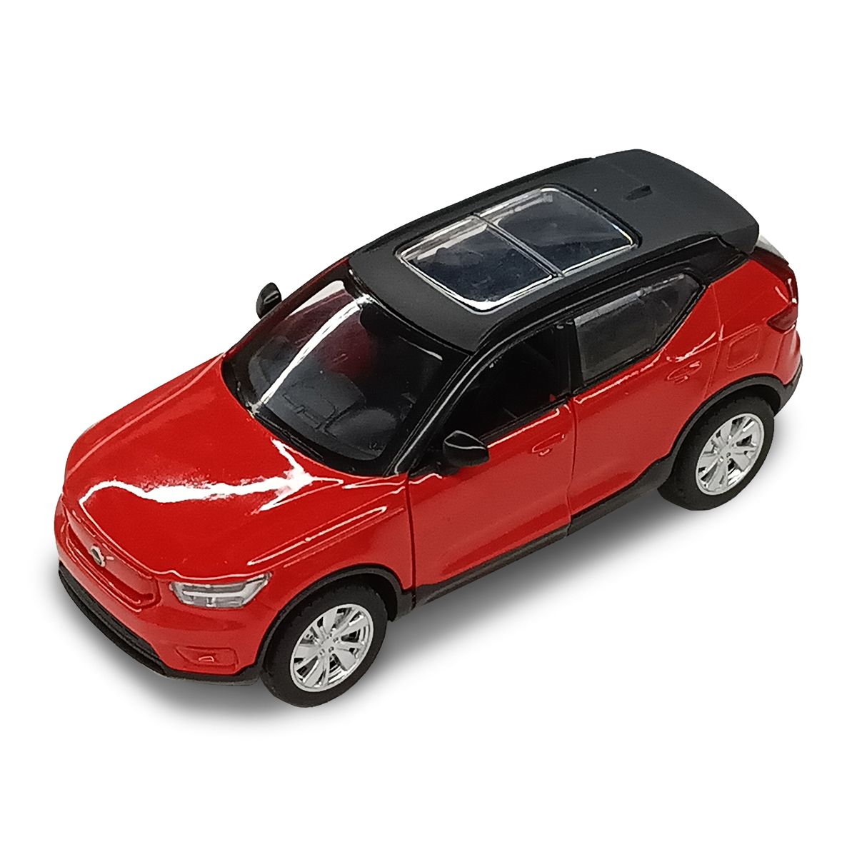 Машинка металева – Volvo XC40 (червоний, чорний)  фото 3