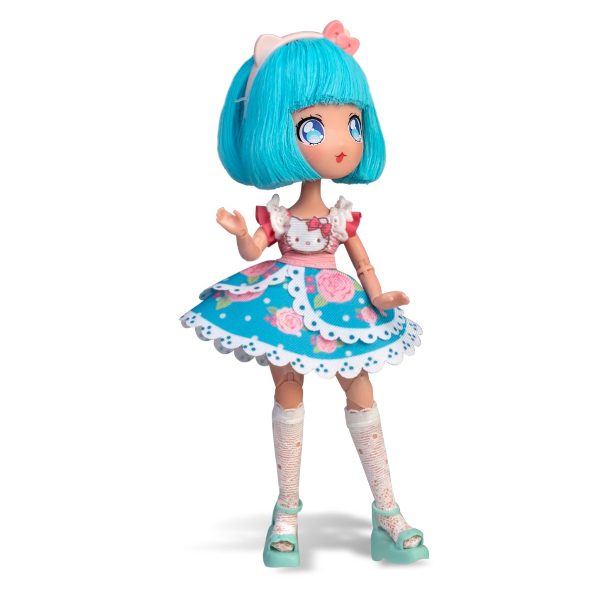 Кукла "4SF Manga Dolls серии Hello Kitty" Красавица Пинк фото 3 Кукла "4SF Manga Dolls серии Hello Kitty" Красавица Пинк фото 3