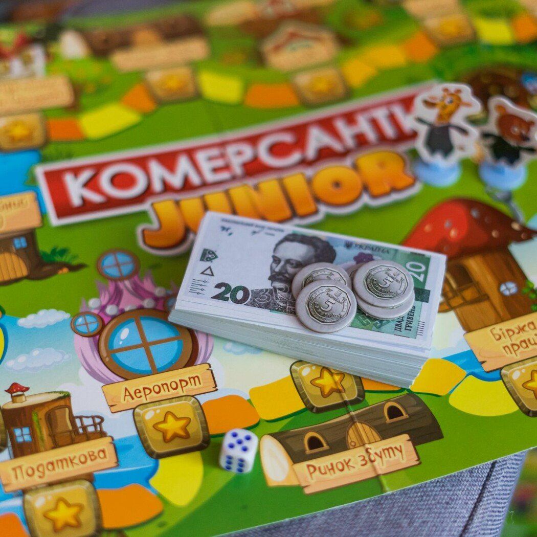 Настільна гра "Комерсанти. Junior" фото 3 Настільна гра "Комерсанти. Junior" фото 3