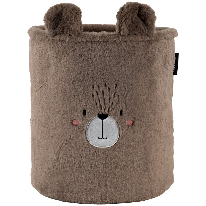 Кошик для зберігання 3100 Sweet Bear 30х35 см, плюшевий  фото 3