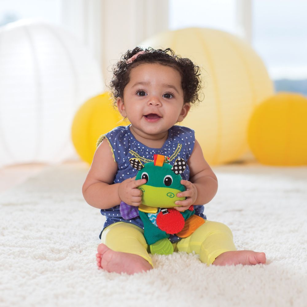 Infantino Игрушка с прорезывателем Бегемотик  фото 3