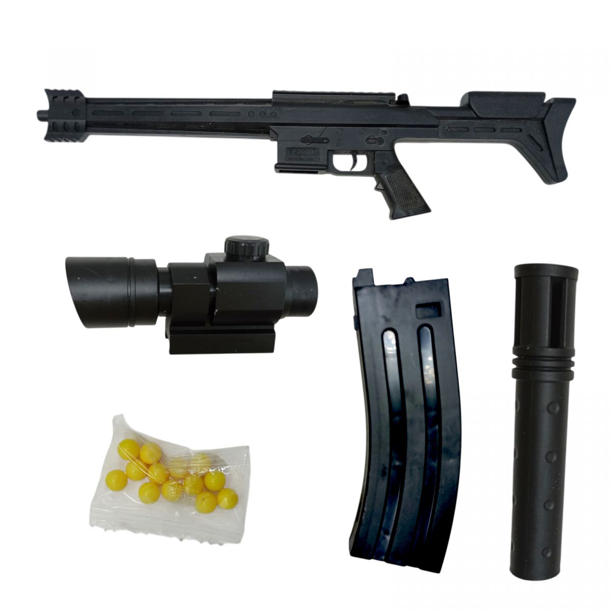 Автомат кульки, бат. , лазер, у короб.  64*17*3,5 см  фото 3