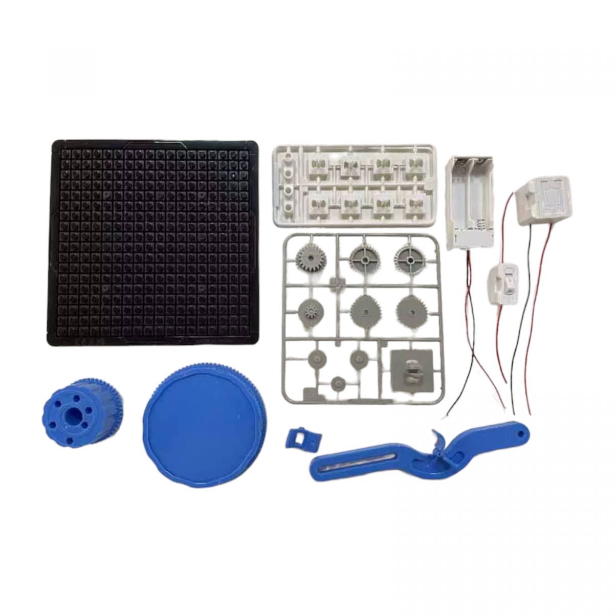 Конструктор електронний “Спірограф”, 37 елементів, 48 візерунків, QR-код з відео майстер-класом, на батарейках, інструкція, в коробці  фото 3