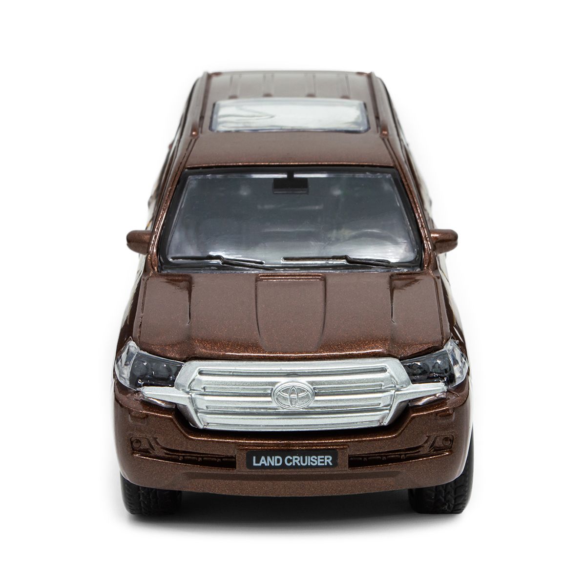 Автомодель металева "TOYOTA LAND CRUISER" (коричневий)  фото 3
