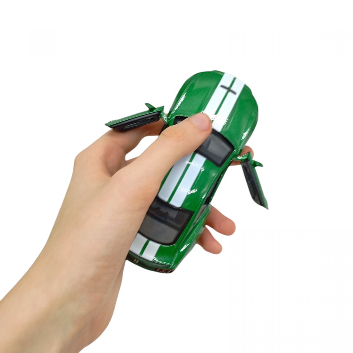 Машинка металлическая "АВТОПРОМ, Ford Shelby GT35", ЗЕЛЕНЫЙ (коробка - 16х7,5х8 см)  фото 3