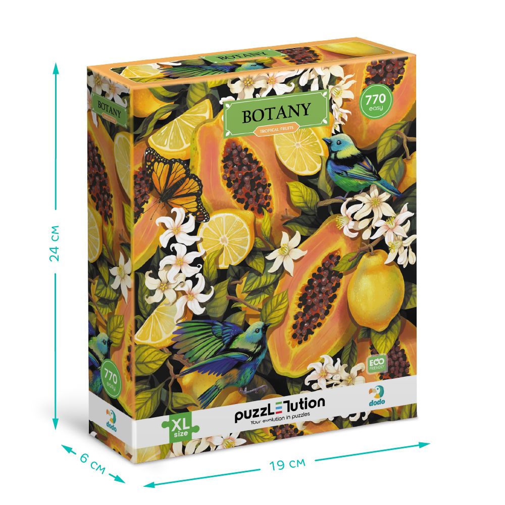 Пазл "Dodo Ботаніка.  Тропічні фрукти" 770 ел  фото 3