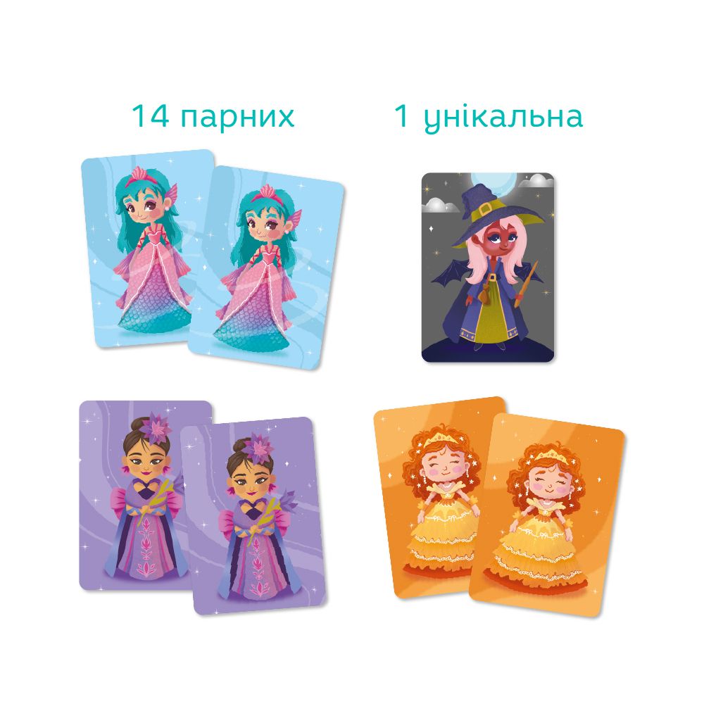Карткова гра «Принцеси та Чаклунка» укр  фото 3