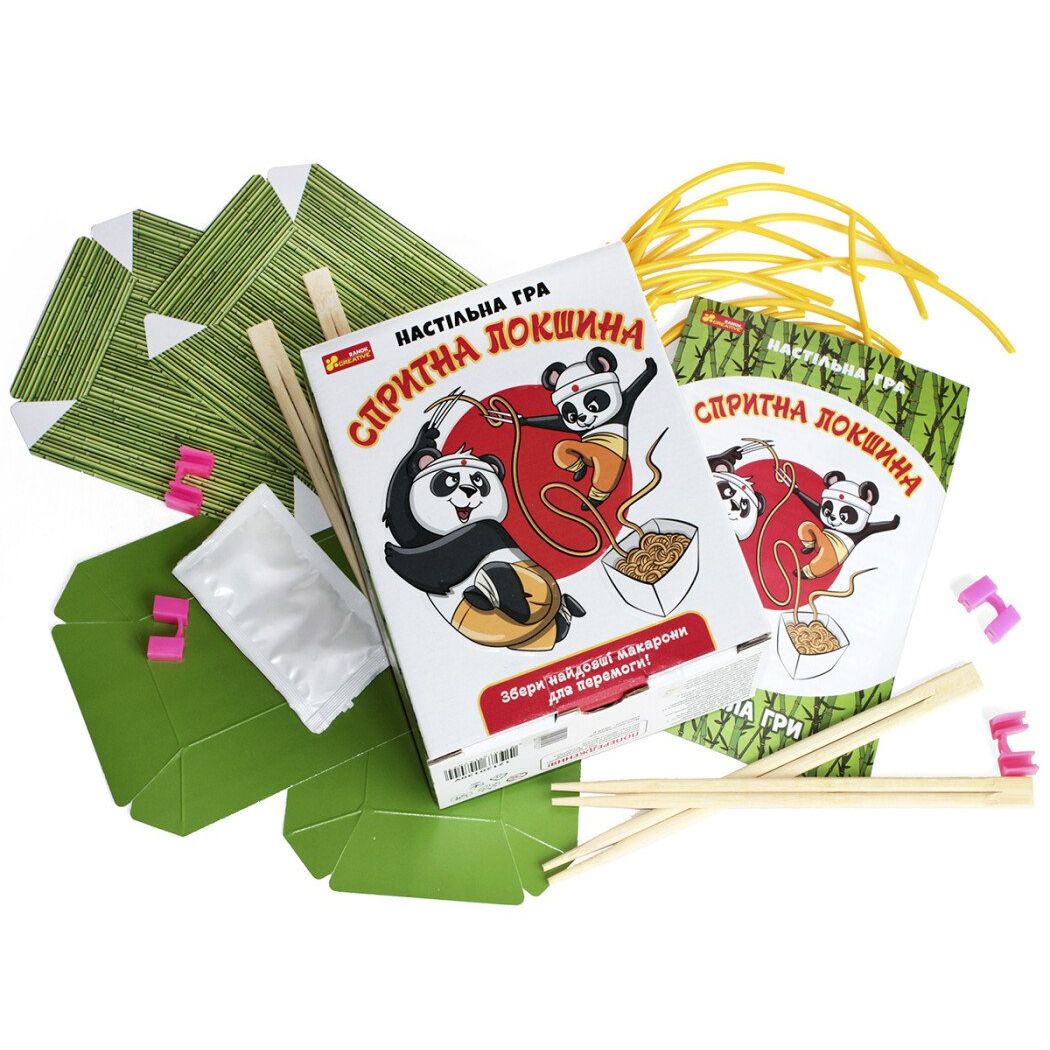 Настільна гра "Спритна локшина" укр  фото 3