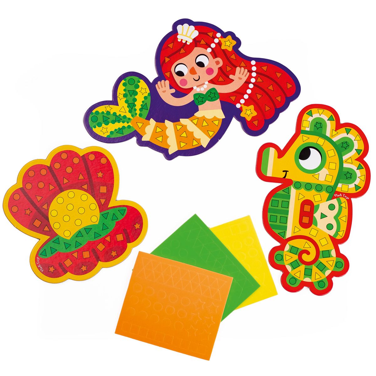 Набір для творчості (мʼяка мозаїка) "Русалонька"  фото 3