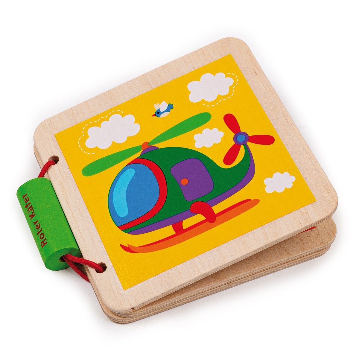 Деревянная игрушка "Деревянная книга.  Транспорт"  фото 3