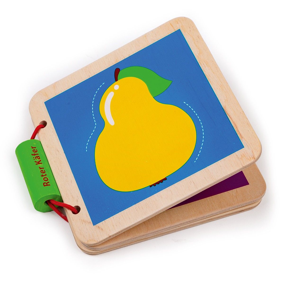 Деревянная игрушка "Деревянная книга.  Фрукты"  фото 3