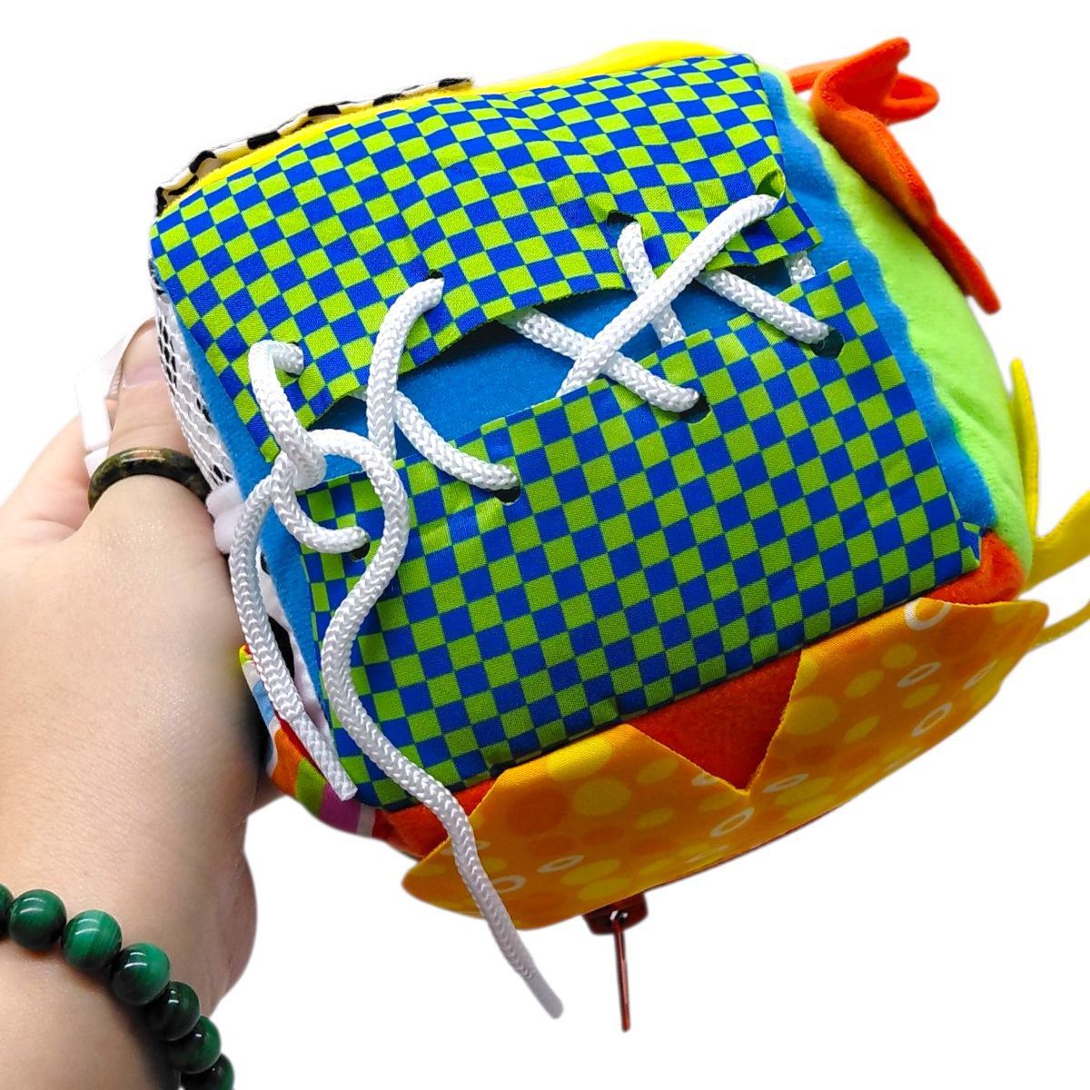 Логічний куб для найменших, м'який  фото 3