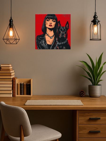 Картина за номерами - "Небезпечні" ©art_selena_ua, 40х40см  фото 3