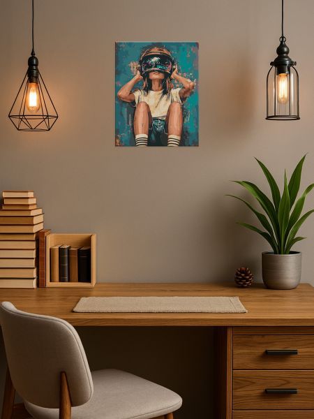 Картина за номерами - "Простір в очах" ©art_selena_ua, 40х50см  фото 3