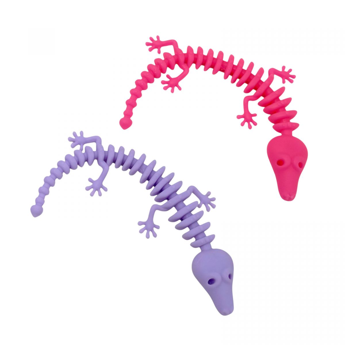 Антистресс резиновый ящерица цветная (МИКС)  фото 3