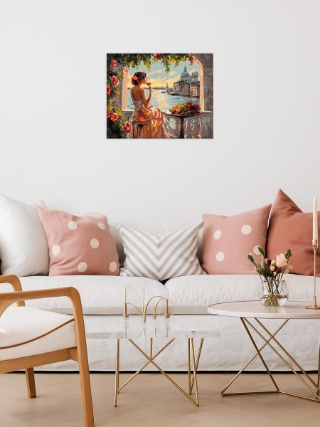 Картина за номерами - "Літні мрії" ©art_selena_ua, 40х50см  фото 3