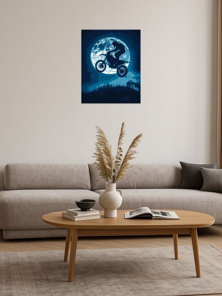 Картина за номерами - "Нічний драйв" з фарбами металік ©art_selena_ua, 40х50см  фото 3