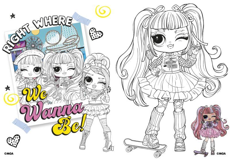 Книжка-розмальовка зі стікерами "Tweens Emma Emo"  фото 3