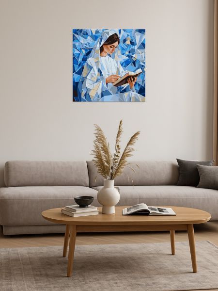 Картина за номерами - Тихе чтиво 40х40 см.  фото 3