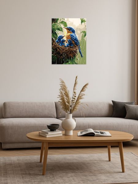 Картина за номерами - Весняний дощ 30х40 см.  фото 3