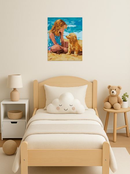 Картина за номерами - Друг дитинства 40х50 см.  фото 3