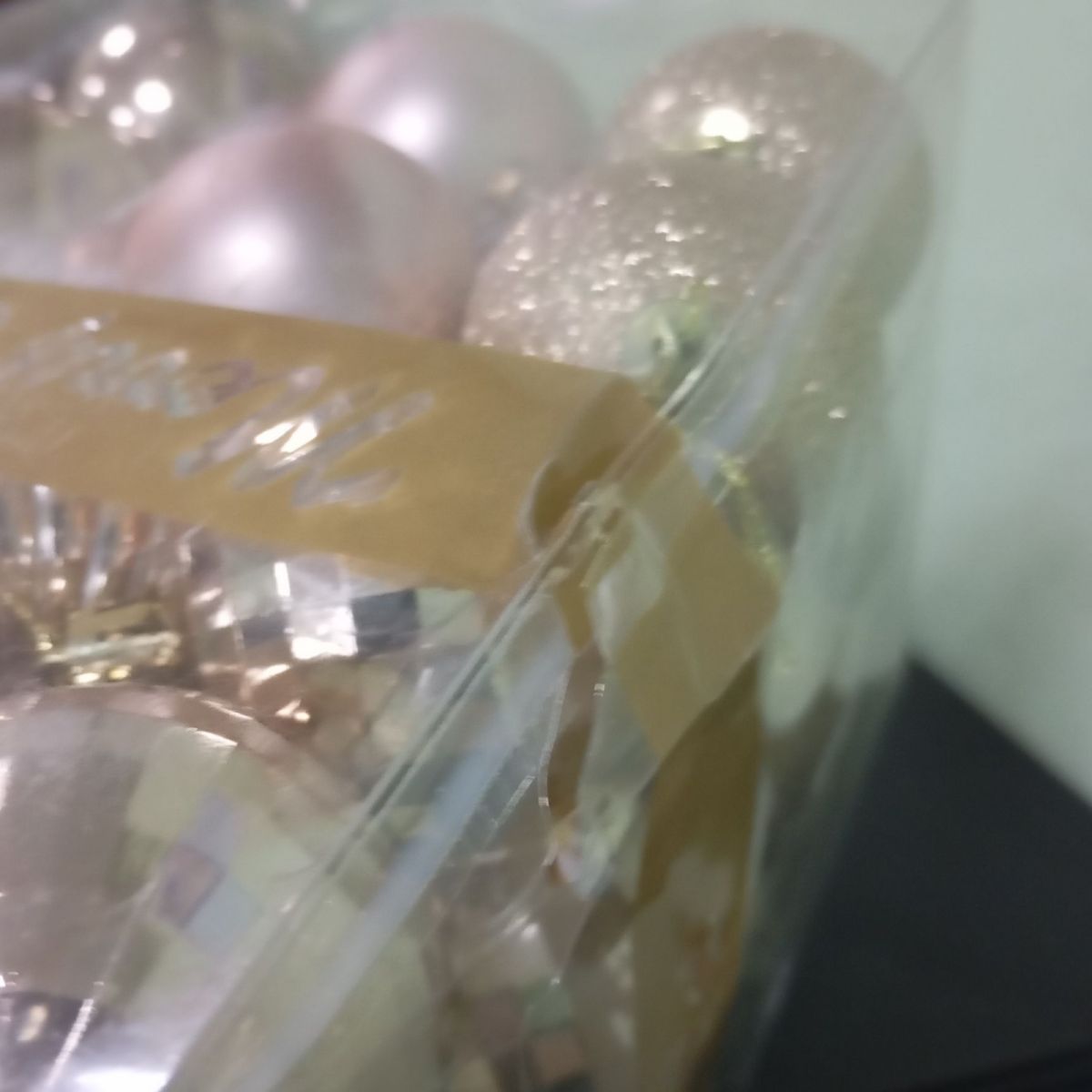 Уценка.  Новорічні прикраси C 67591 (18) 48 штук, кульки, D=3. 5 см та 5 см, у слюді   - Повреждена упаковка  фото 3