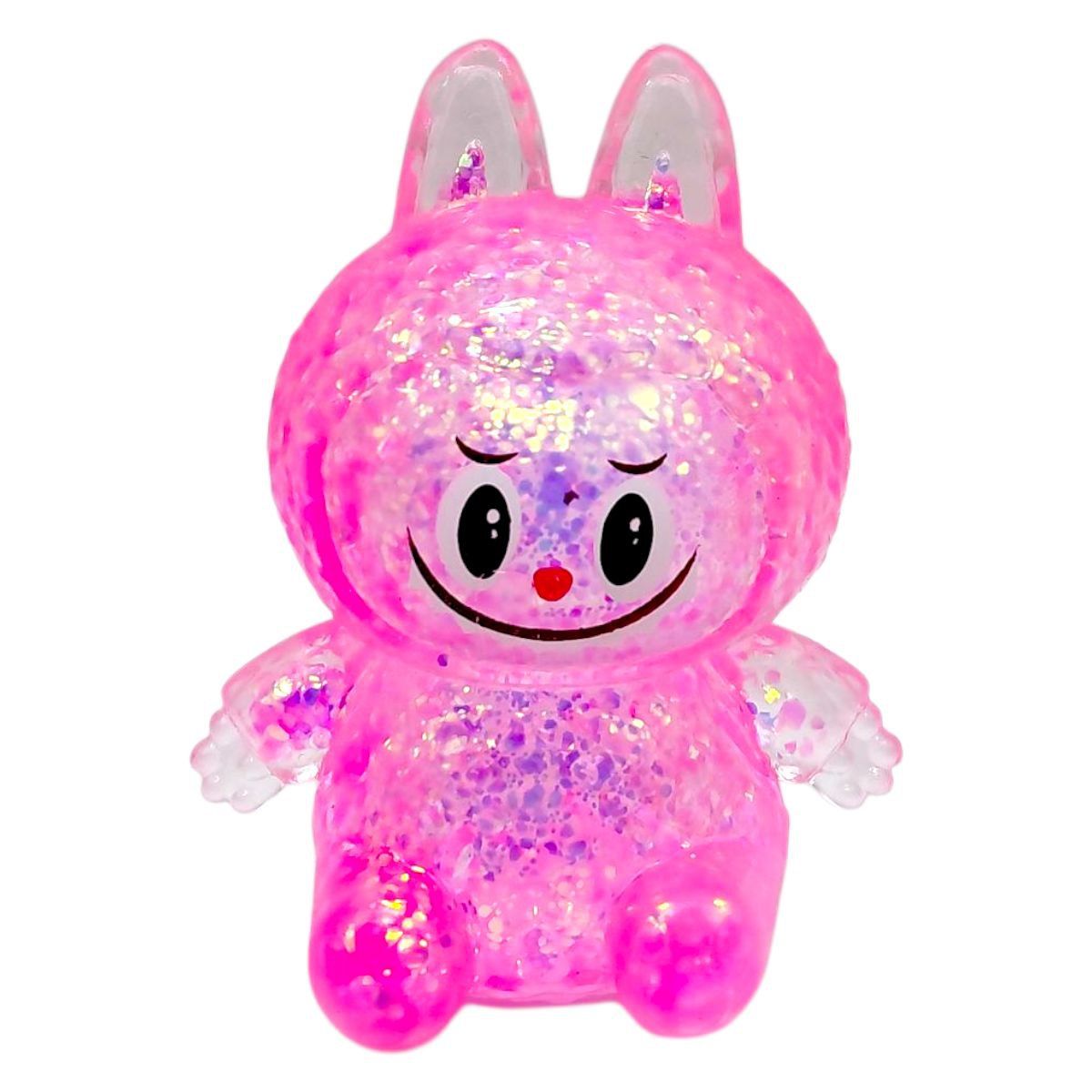 Антистрес жуйка-тягучка "Монстрик Лабубу" 10 см (МІКС)  фото 3