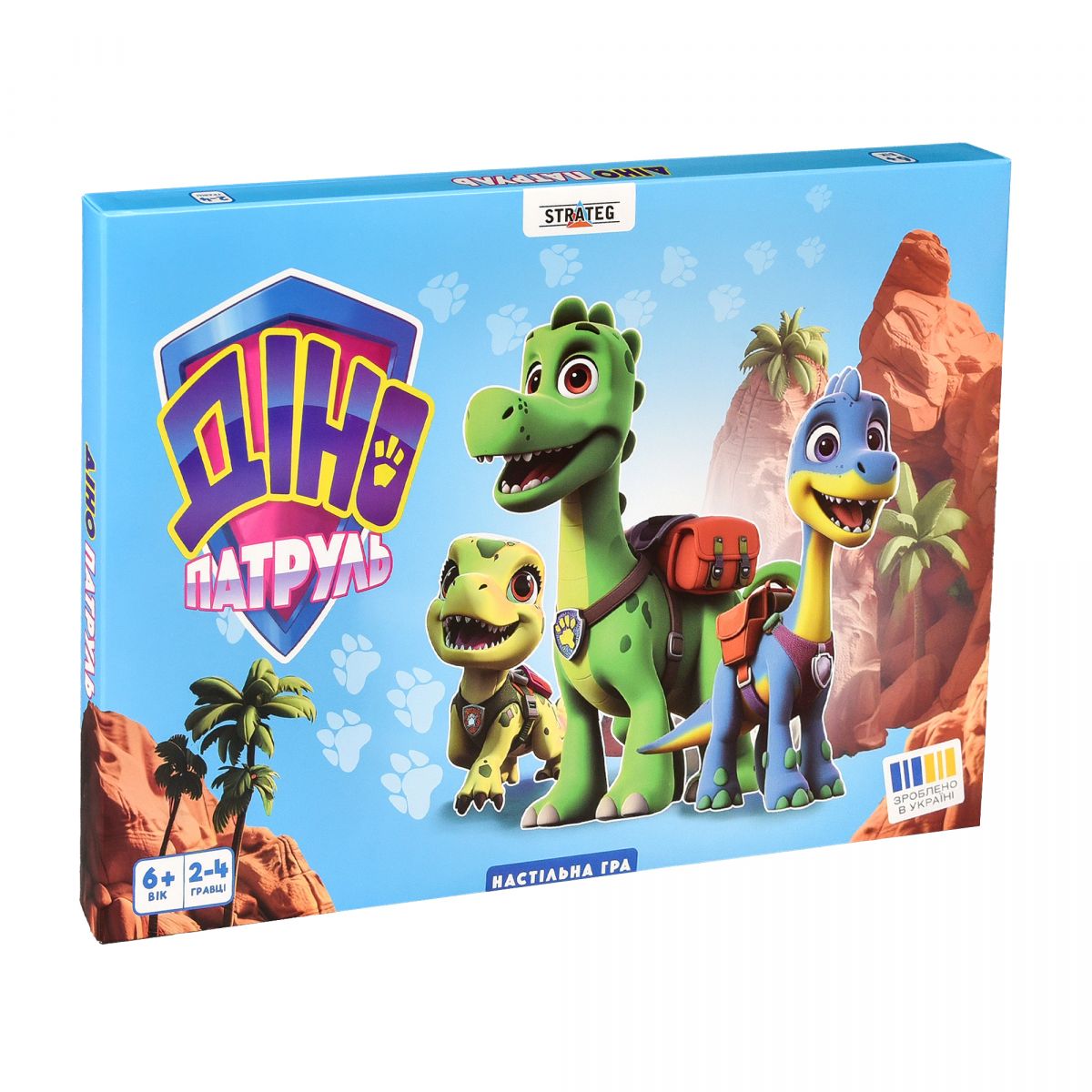 Настільна гра "Діно Патруль" українською мовою  фото 3