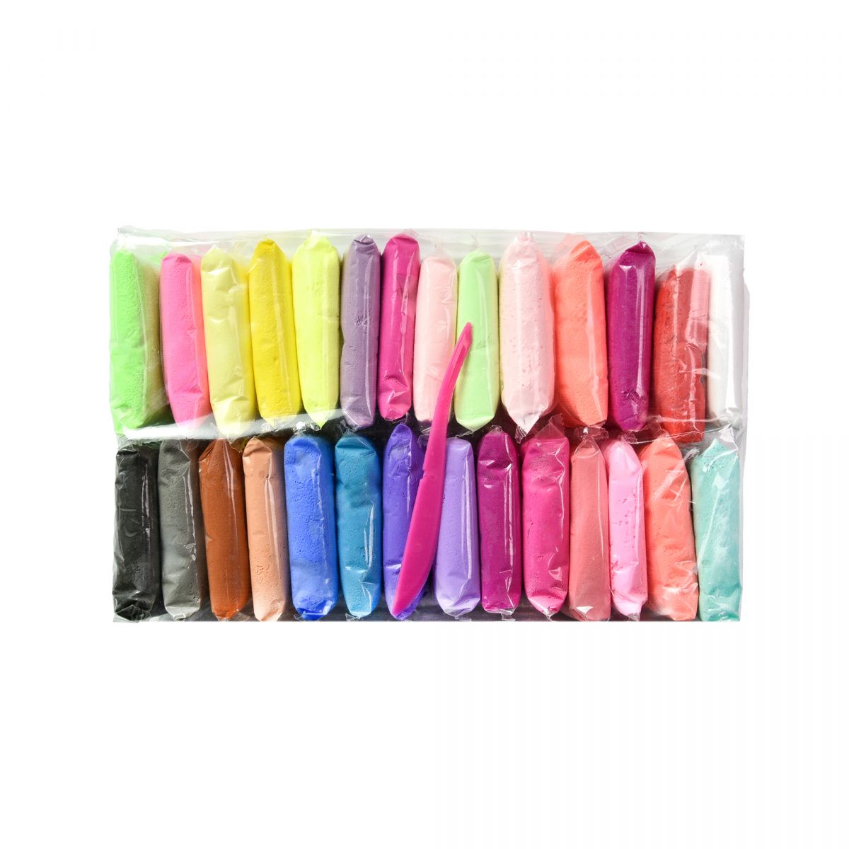 Набір для творчості "UʼDO Clay" 28 шт, брикет 6 г (укр)  фото 3