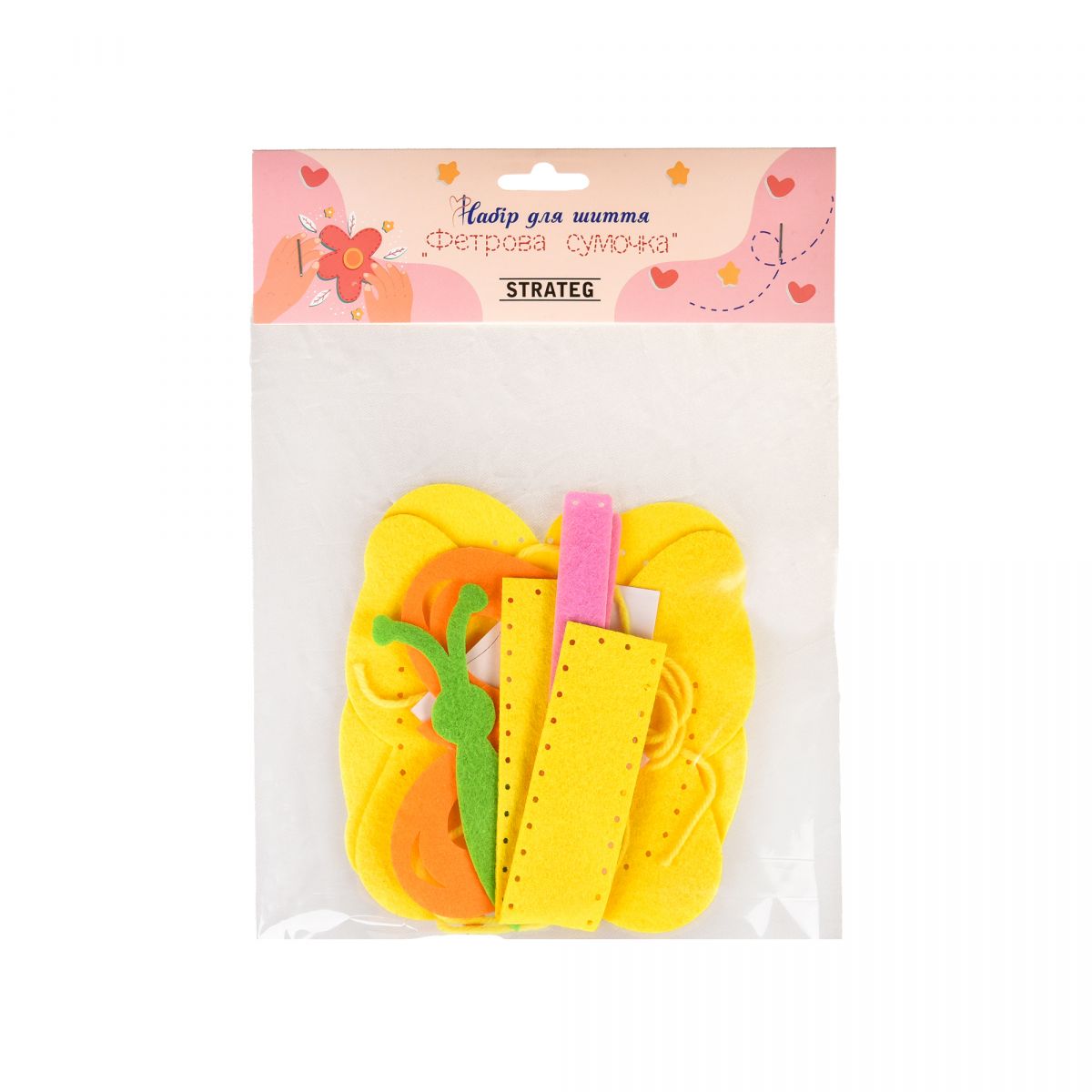 Набір для шиття "Фетрова сумочка: Метелик"  фото 3