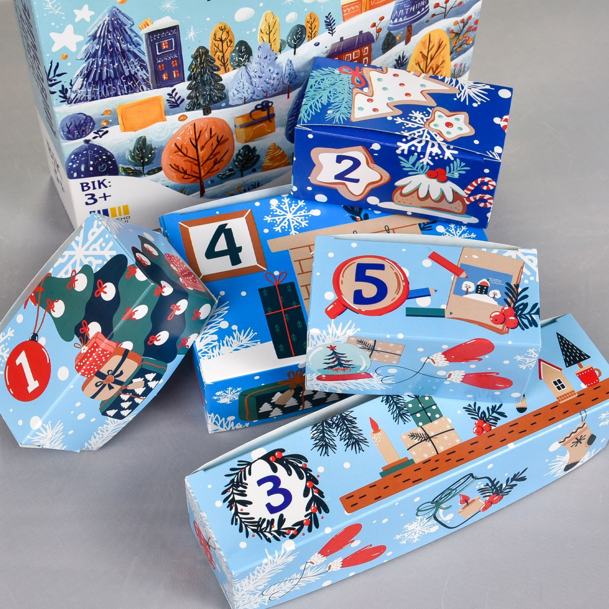 Набір для творчості "Зимовий адвент календар"  фото 3