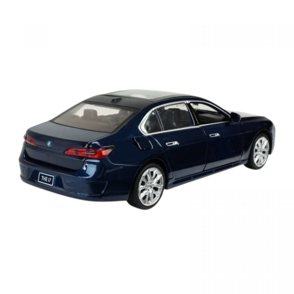 Іграшка машина мет.  1:24 BMW I7, батар. , світло, звук, відкр. двері, кор.  24,5х13х12см  фото 3