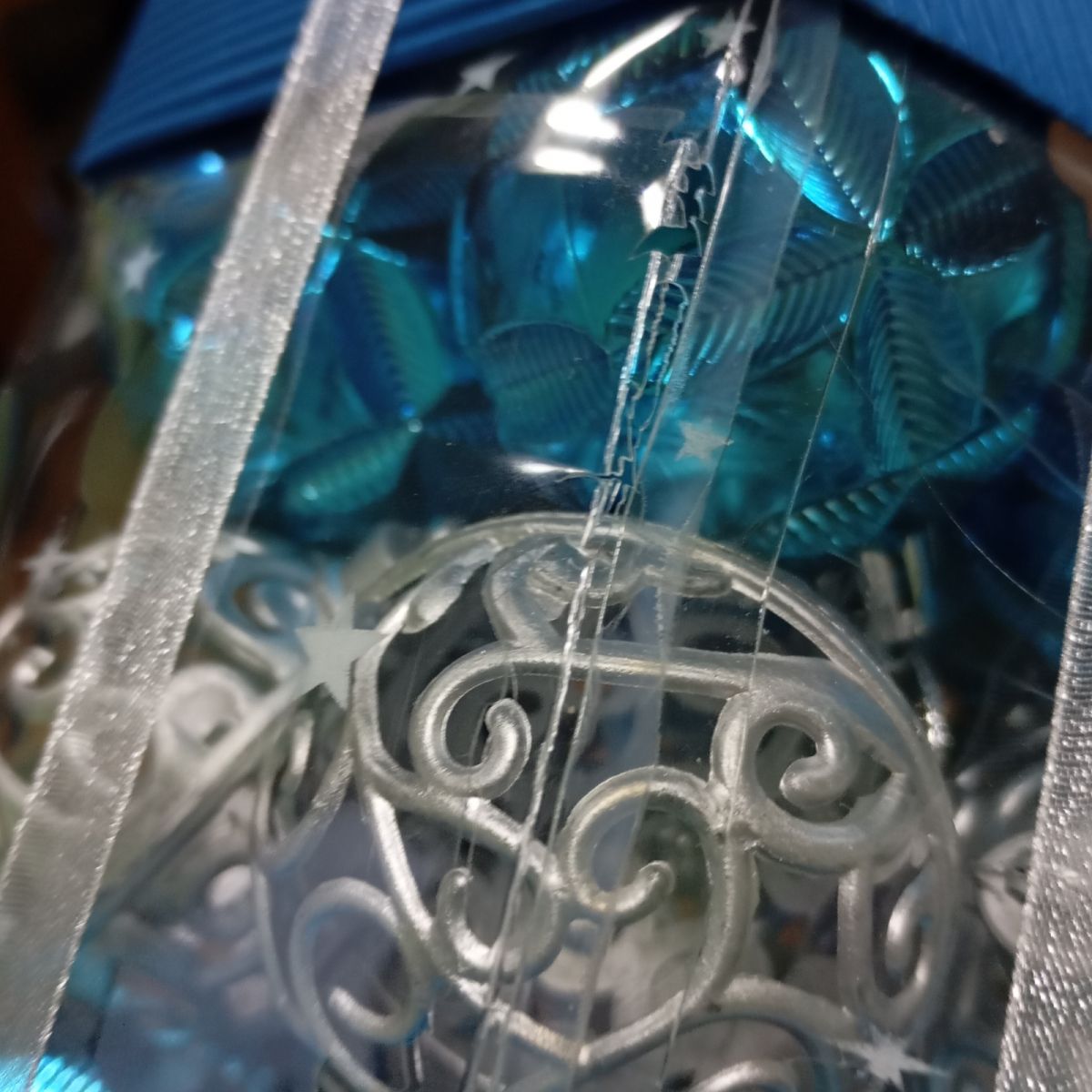 Уценка.  Новорічні прикраси,  35 штук, кульки, подарунки, D = 5 см, в слюді  - Повреждена упаковка  фото 3