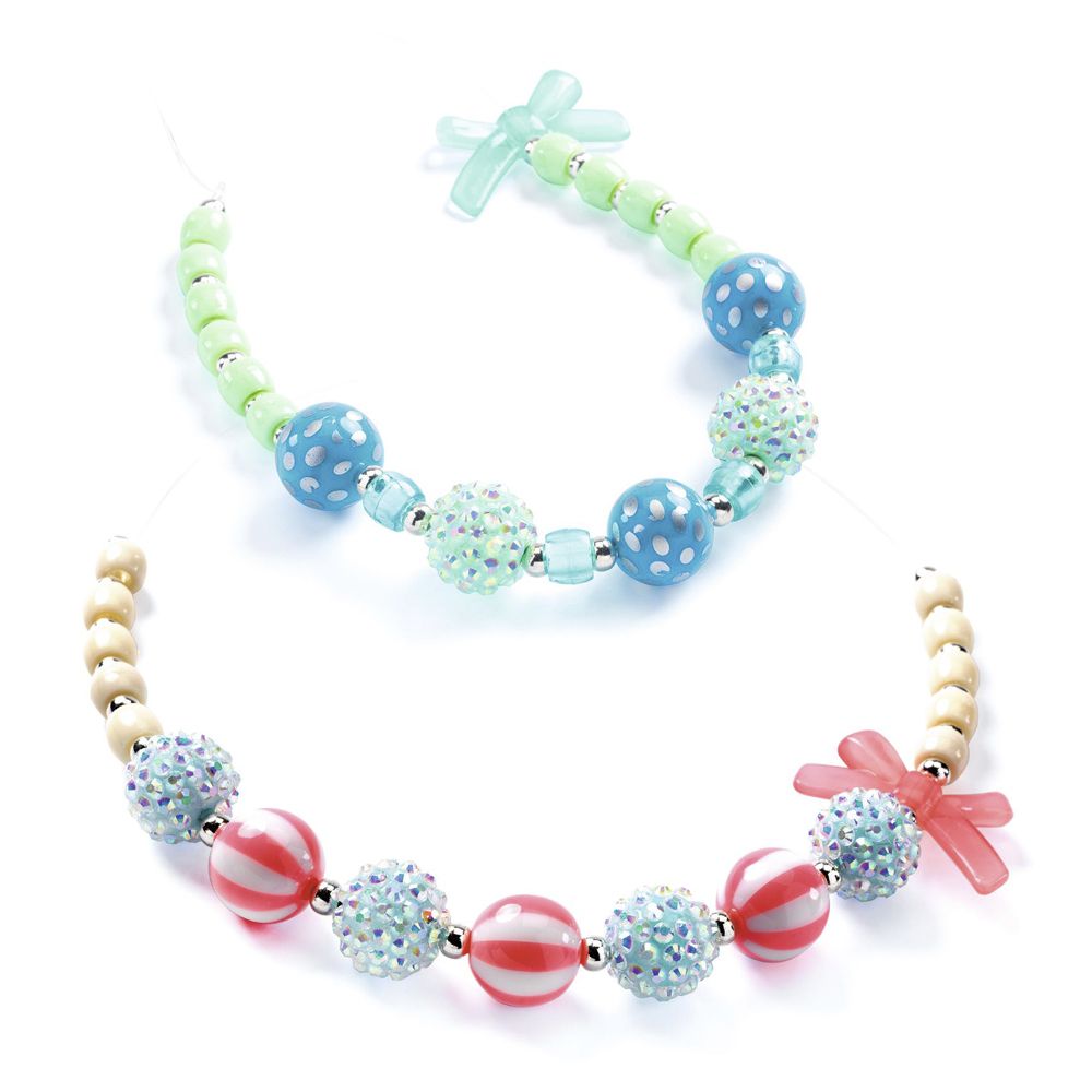 Набір для виготовлення намиста DJECO "Сріблясті бульбашки"  фото 3