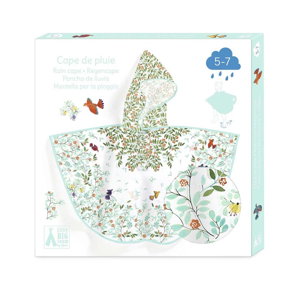 Дощовик DJECO "Квіти і пташки"  фото 3