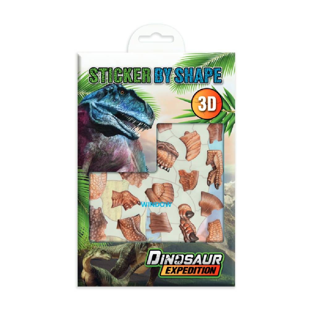 Стікербук за формами Moxy «Dino 1» Dinosaur Expedition  фото 3