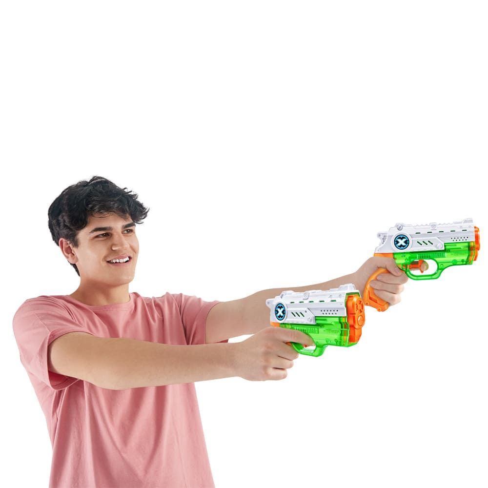 Набір водних бластерів X-Shot Warfare Fast Fill Nano Double Pack  фото 3