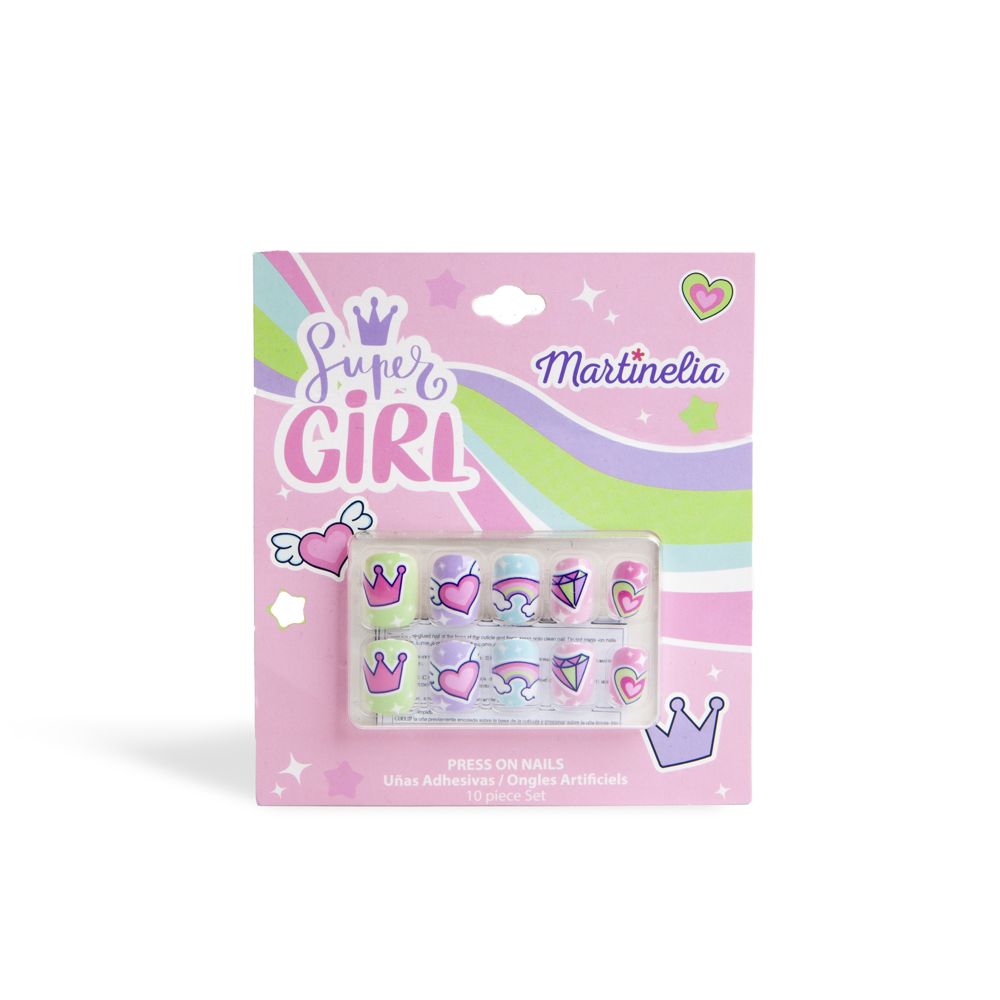 Наліпки на нігті MARTINELIA SUPERGIRL  фото 3