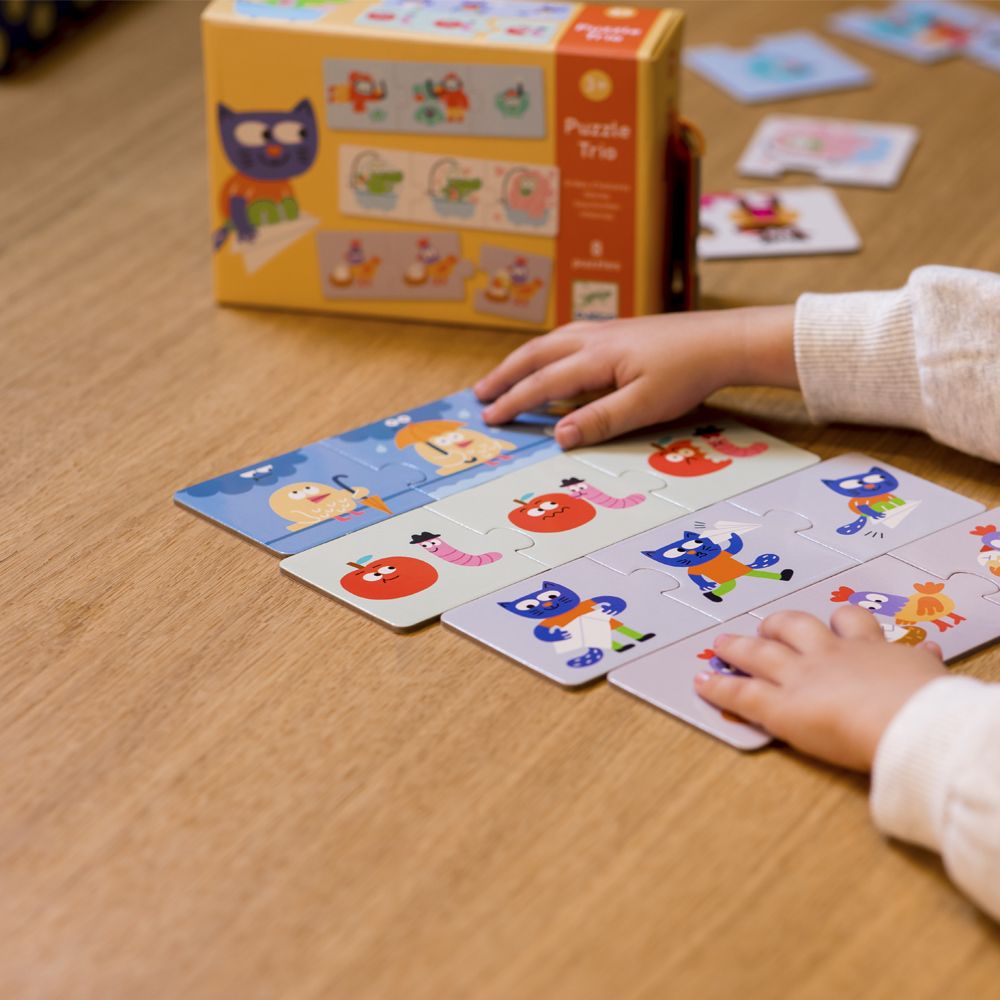 Тріо-пазл DJECO "Історії"  фото 3