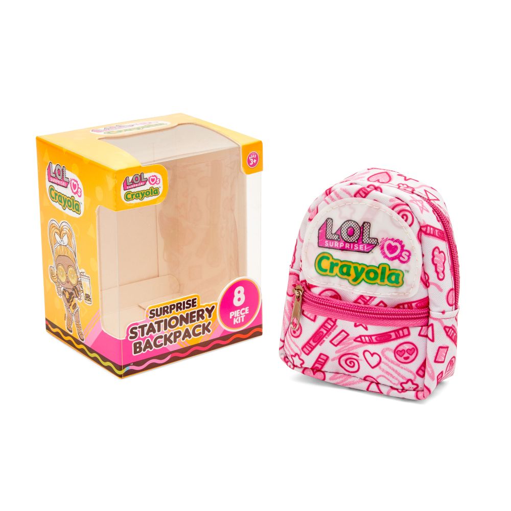 Набір для творчості Crayola “Міні-рюкзак”, рожевий  фото 3