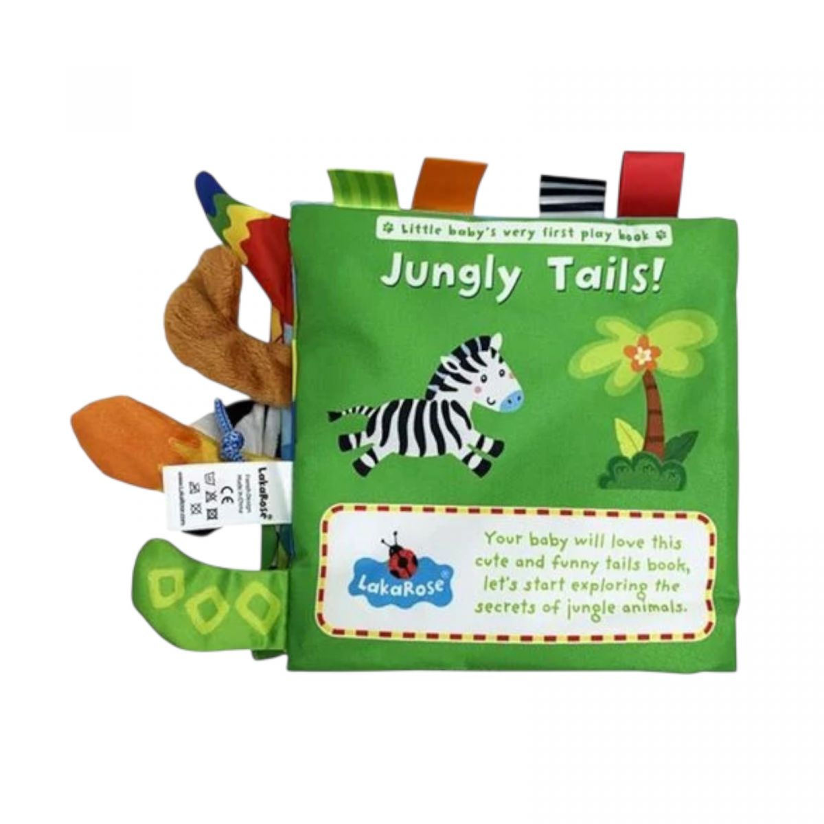 Интерактивная развивающая книжечка «Джунгли»  фото 3