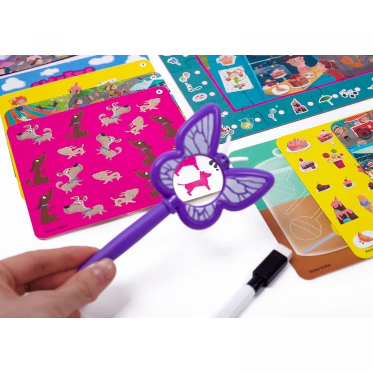 Игра настольная "Пазлы-детективы.  Ярмарка конфет"  фото 3