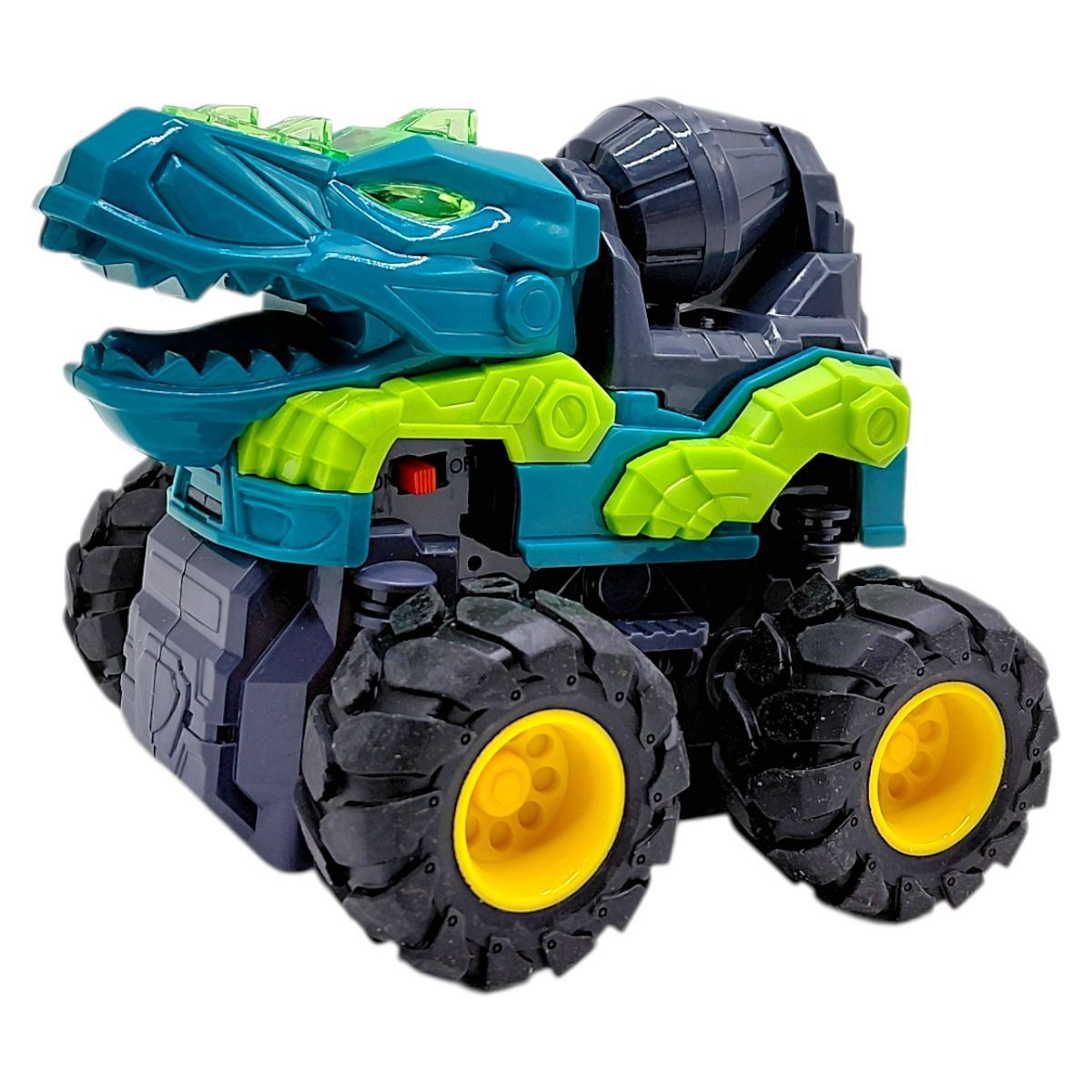 Машинка-монстр "Динозавр" інерційна, зі світлом (мікс видів)  фото 3